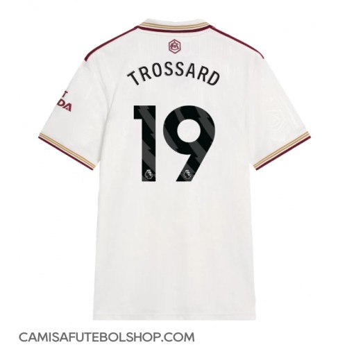 Camisa de time de futebol Arsenal Leandro Trossard #19 Replicas 3º Equipamento 2025-26 Manga Curta Camisa de time de futebol Arsenal Leandro Trossard #19 Replicas 3º Equipamento 2025-26 Manga Curta